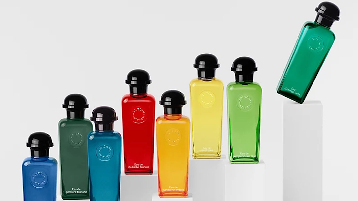Modern unisex perfume collection