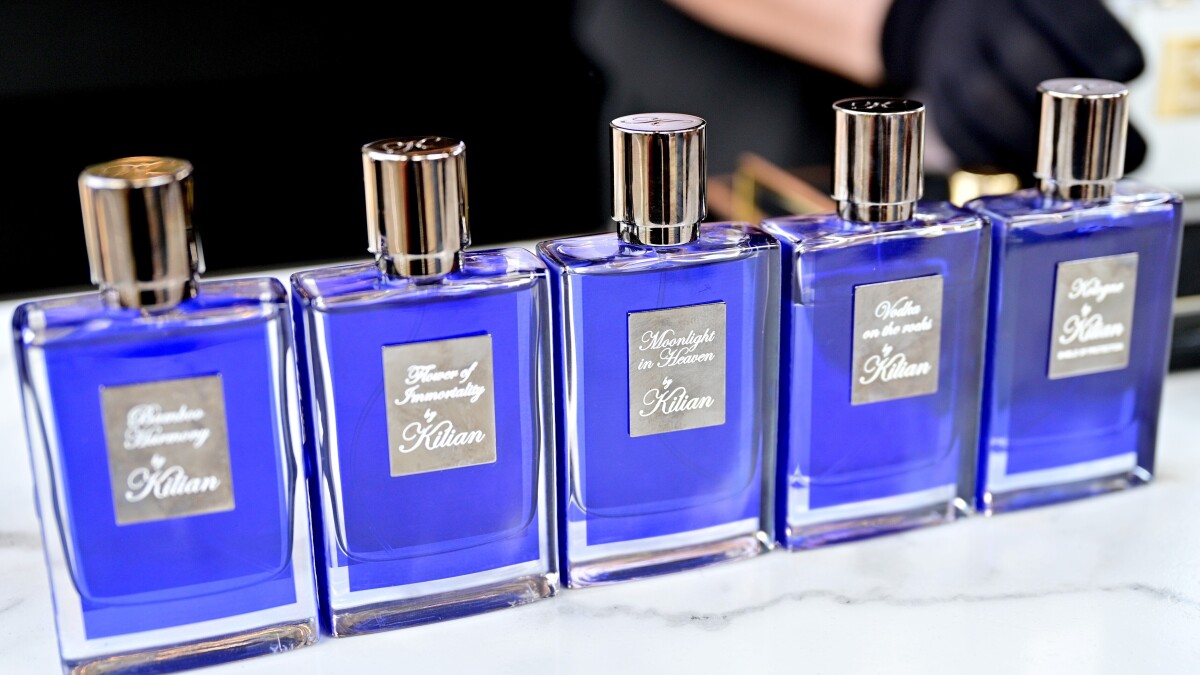 A lineup of alternative perfume bottles