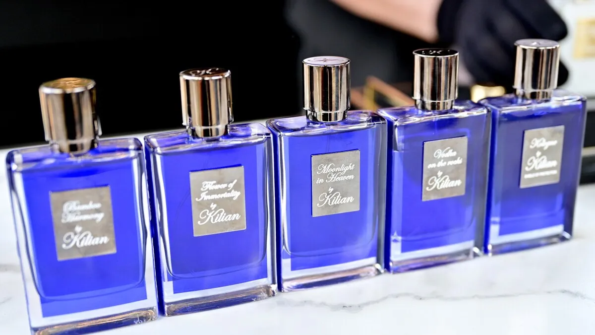 A lineup of alternative perfume bottles