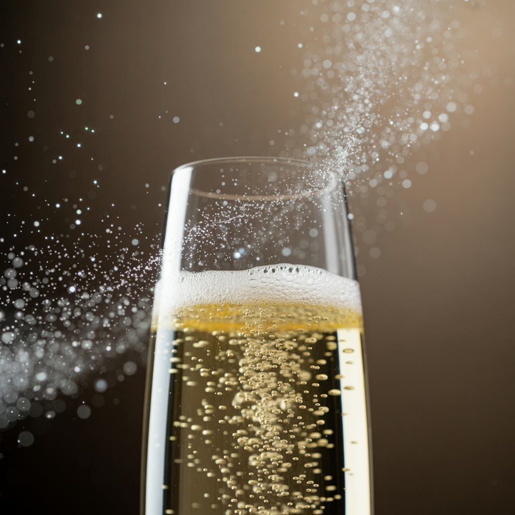 Aldehydes — Fizzy, soapy, abstract sparkle