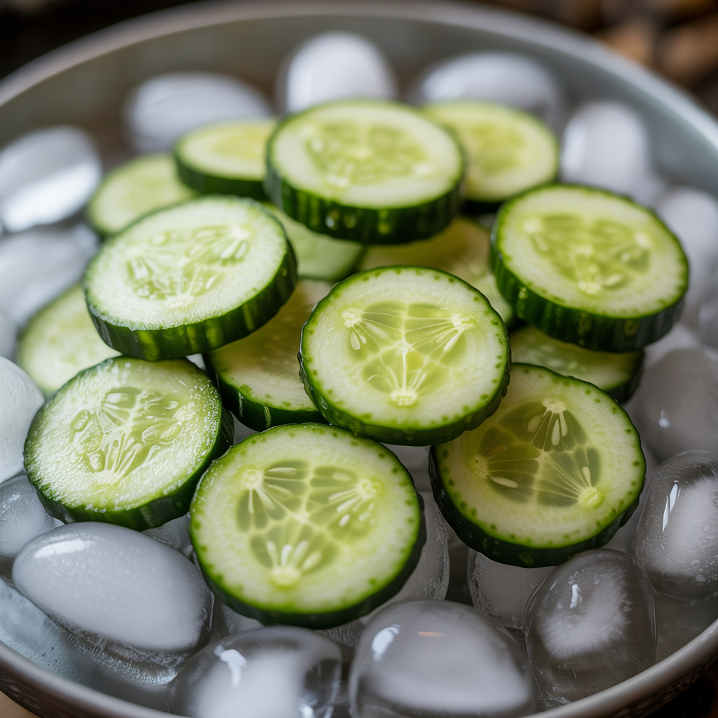 Cucumber — Watery, cool, green