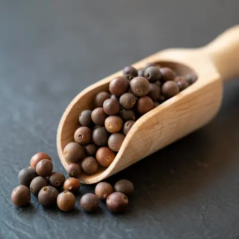 Allspice / Pimento — Clove-cinnamon-nutmeg blend in one berry