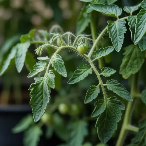 Tomato Leaf — Green, slightly tomato, garden-fresh