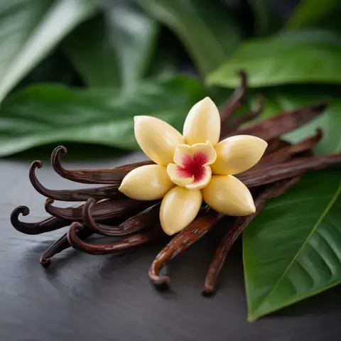 Vanilla (Tahitian) — Floral-cherry, lighter vanilla