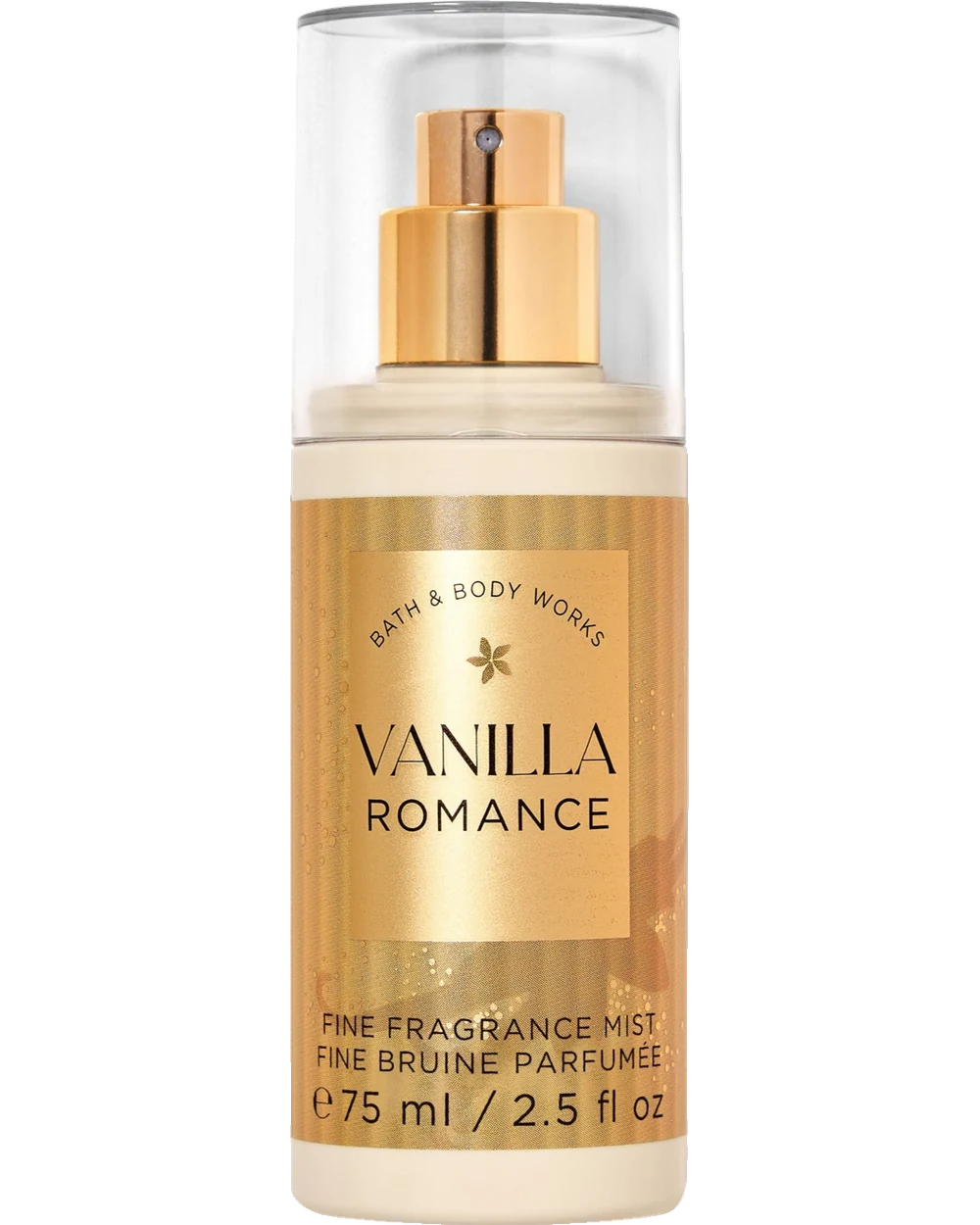 Bath & Body Works Vanilla Romance bottle