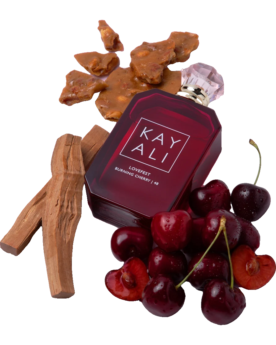 Kayali Fragrances Lovefest Burning Cherry | 48 Eau de Parfum bottle