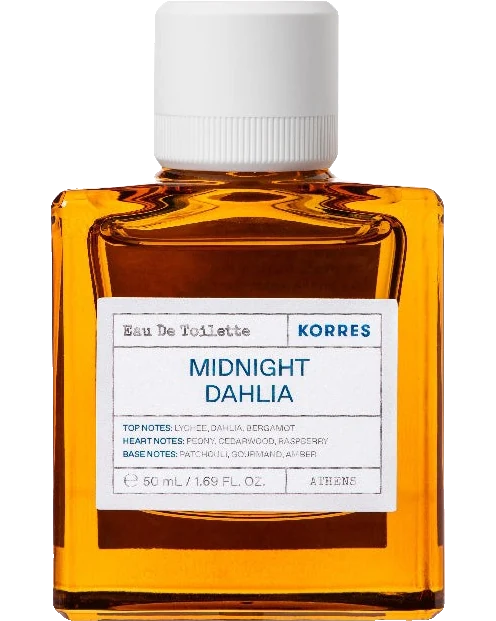 Korres Midnight Dahlia bottle