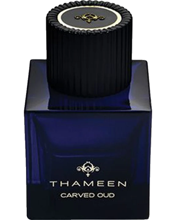 Thameen Carved Oud bottle