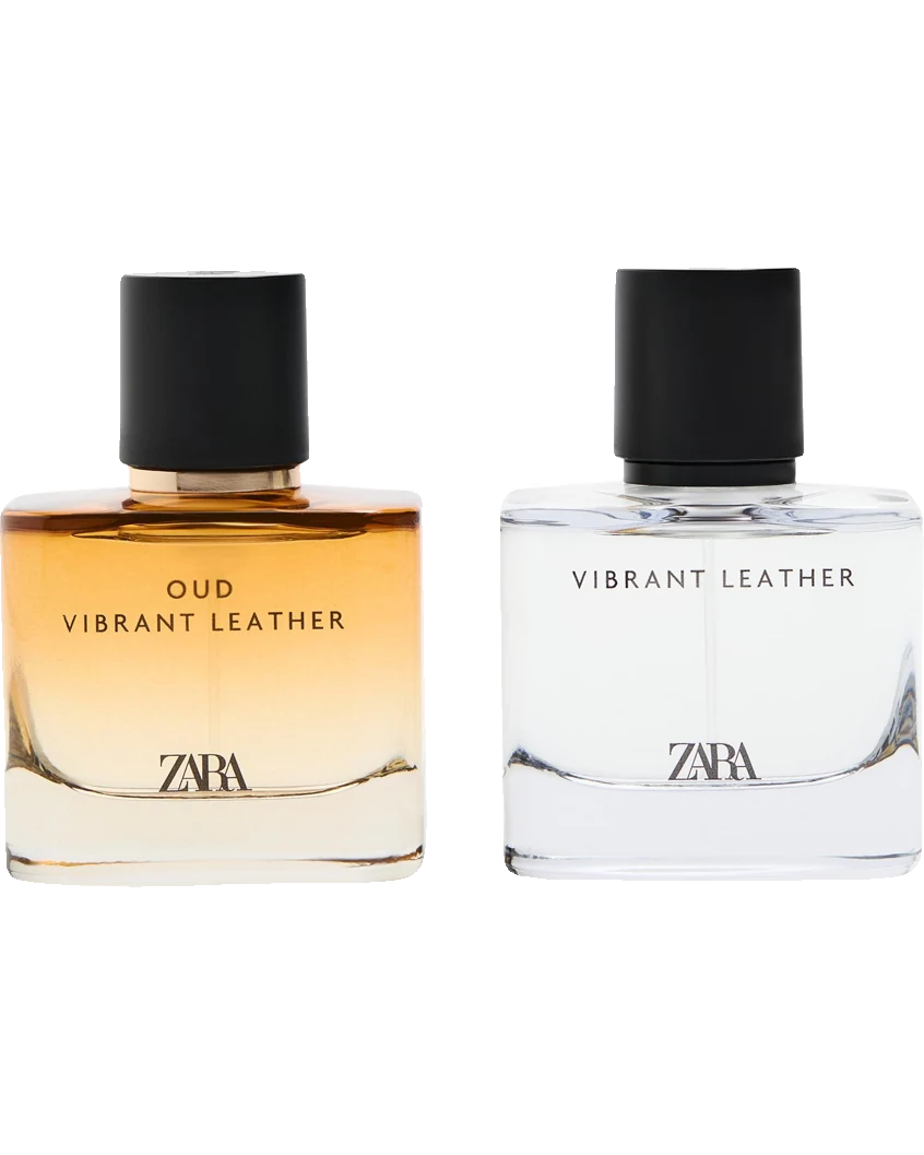 Zara Vibrant Leather Eau de Parfum bottle